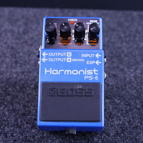 Used Boss PS-6 HARMONIST PEDAL Harmonizer Pedal 40123-S000129760