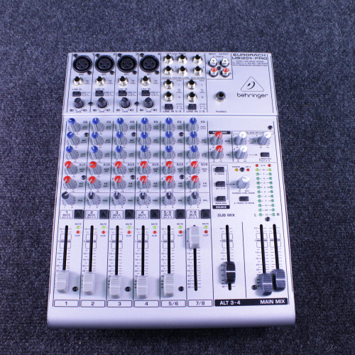 Used Behringer EURORACK UB1204-PRO Mixing Console 40123-S000129765