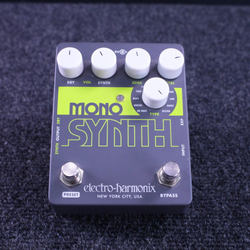 Used Electro Harmonix (E/H) MONO SYNTH PEDAL Synthesizer Pedal 40123-S000129767