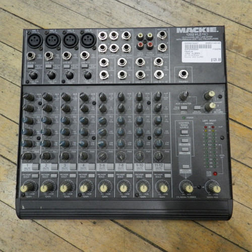 Used Mackie 1202 VLZPRO Compact Mixer 40105-S000076007