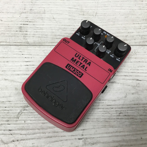 Used Behringer UM300 Ultra Metal Distortion Pedal 40051-S000114853