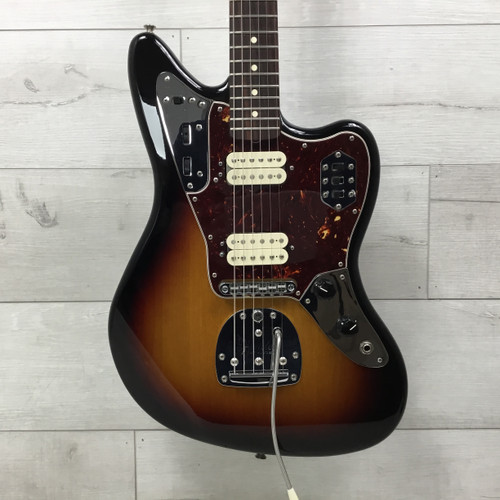 Used Fender Classic Player Jaguar HH 2010 Offset Double Cutaway Electric Guitar Sunburst 40051-S000114861