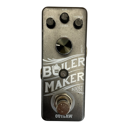 Vist Large View of Product Image Which is Used Outlaw Guitar Effects Boilermaker Boost Pedal