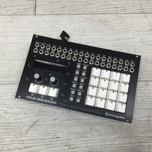 Used Erica Synths Drum Sequencer Eurorack Rackmount Keyboard Brain 40051-S000114875