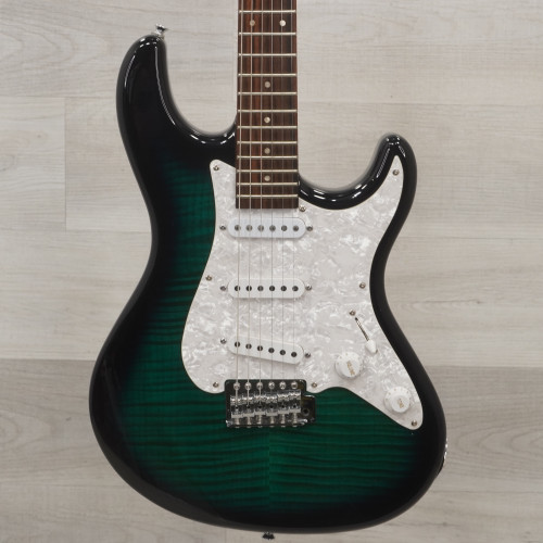 Used Fernandes ODC Electric Guitar Green 40015-S000326870