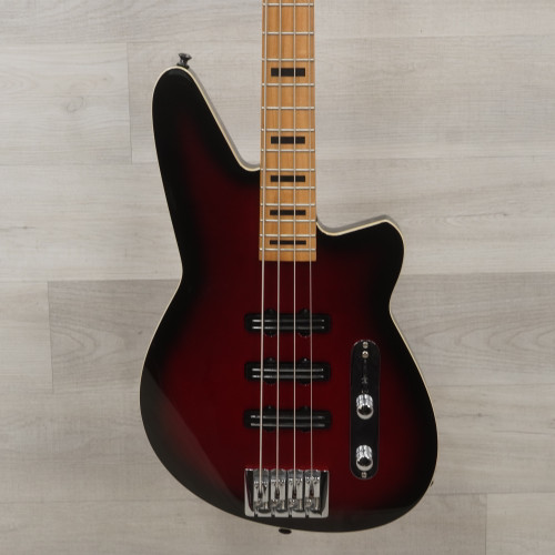 Used Reverend Triad 4 Bass Guitar Red 40015-S000326873