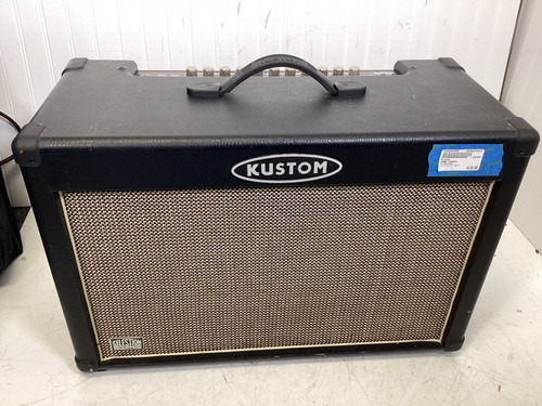 Used Kustom QUAD 100DFX 2 x 12 Solid State Amplifier 2 x 12 40107-S000152359