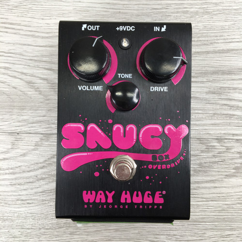 Vist Large View of Product Image Which is Used Way Huge SAUCY BOX OVERDRIVE Overdrive Pedal