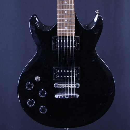Used Ibanez GIO GAX 70L ELECTRIC GUITAR LEFTY Double Cut Electric Guitar Black 6-String 40123-S000129863