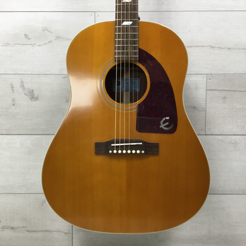 Used Epiphone Masterbilt Texan FT79 Solid Top Acoustic Guitar Natural 40051-S000114910