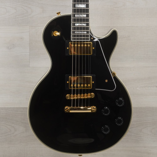 Used Epiphone Les Paul Custom Inspired By Gibson Electric Guitar Black 40015-S000326975