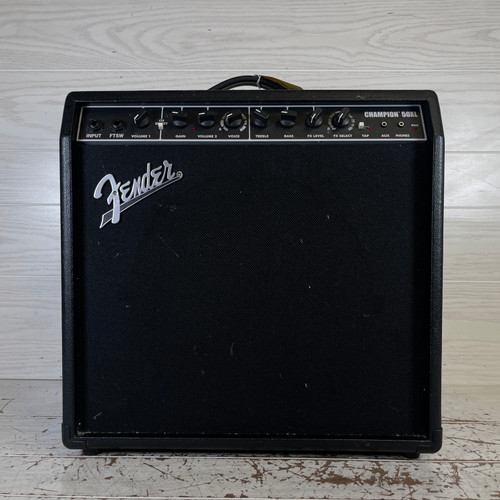 Used - Fender CHAMPION 50XL 1 x 12 Solid State Amplifier  40087-S000231221