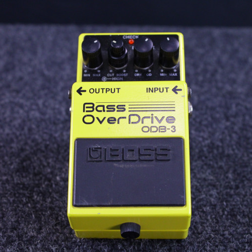 Used Boss ODB-3 BASS OVERDRIVE Overdrive Pedal 40123-S000129889