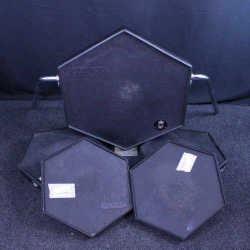 Used Simmons SDS 5PC PAD SET Electronic Pad Kit 40123-S000129905