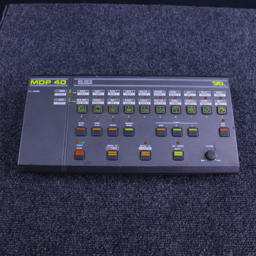 Used SIEL MDP40 DRUM MACHINE Compact Drum Machine 40123-S000129918