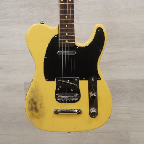 Used Snafu Custom Seventy-Two Electric Guitar Yellow 40015-S000327093