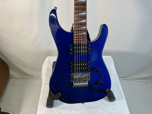 Vist Large View of Product Image Which is Used Jackson DINKY REVERSE BLUE W/FLOYD S Type Electric Guitar Blue 6-String 40012-S000302138