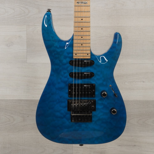Used LTD MH-103QM Electric Guitar Blue 40015-S000327138