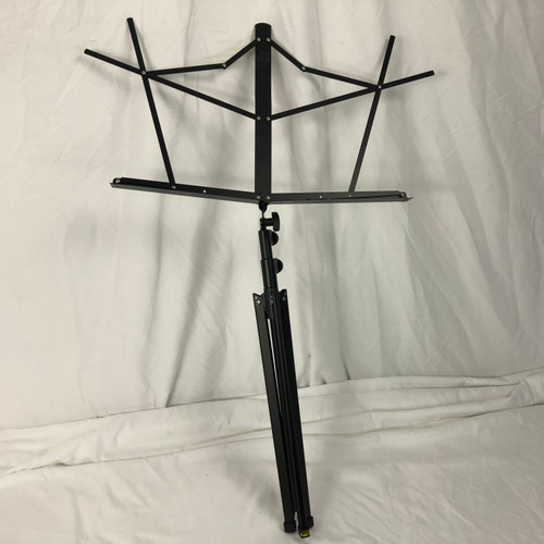 Vist Large View of Product Image Which is Used Selmer FOLDING MUSIC STAND WITH BAG Band Instrument Stand