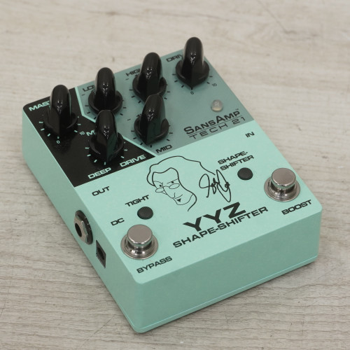 Used Tech 21 Yyz Geddy Lee Shape-shifter Bass Pre-amp Pedal 40015-S000327142