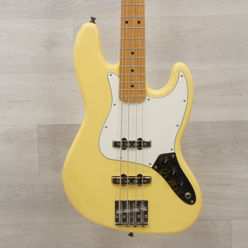 Used Fender Player Jazz Bass Guitar Yellow 40015-S000327143