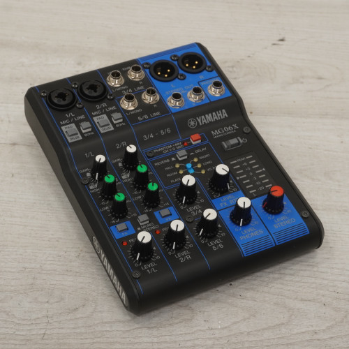 Used Yamaha MG06X Compact Mixer 40015-S000327162