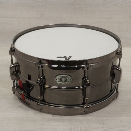 Used Tama 14x6.5 Metalworks Black Nickel Over Steel Snare Drum 40015-S000327170