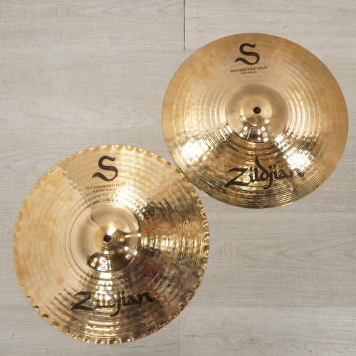 Used Zildjian 13" S Mastersound Hi Hat Cymbal Pair 40015-S000327187