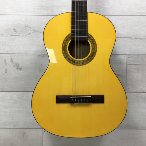 Used Lucero LC100 Classical Laminate Top Acoustic Guitar Natural 40051-S000114973