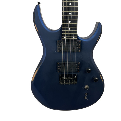 Vist Large View of Product Image Which is Used Carvin DC127 AS-IS FINISH DAMAGE Vintage Super S Electric Guitar Blue 6-String 41120-S000033650