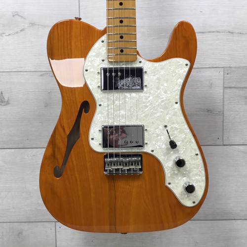 Used Fender Vintera 70's Telecaster Thinline Electric Guitar Natural 40051-S000114981