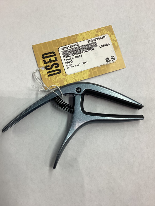 Used Ernie Ball CAPO Guitar Accessory 40107-S000152453