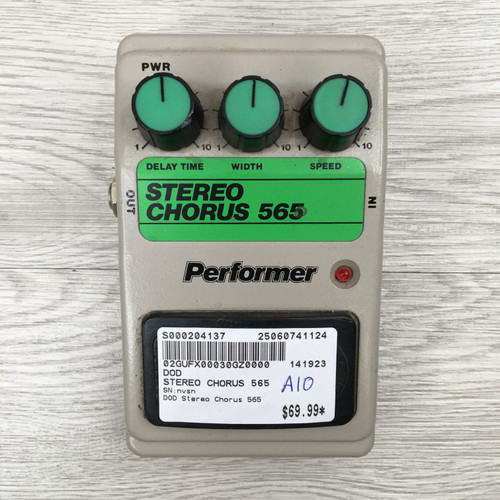 Vist Large View of Product Image Which is Used DOD 565 Performer Vintage 80's Stereo Chorus