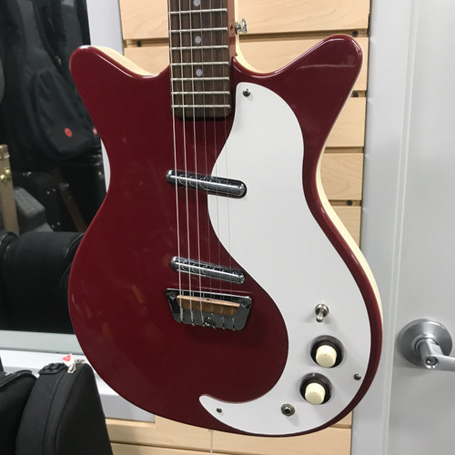 Used Danelectro DC-59 Double Cut Electric Guitar Red 6-String 41125-S000039074