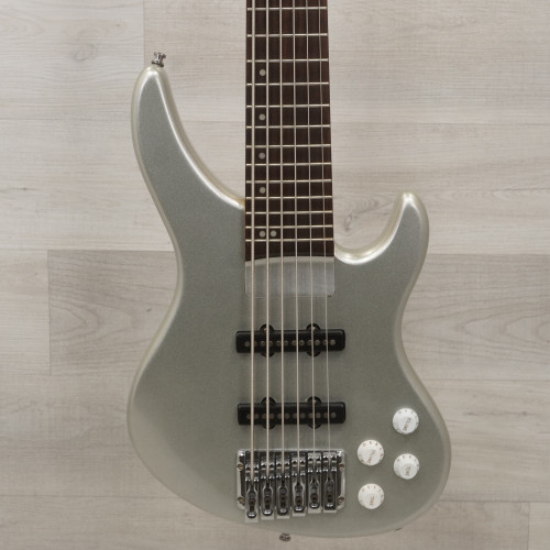 Used Douglas WEB-846 Bass Guitar Silver AS IS 40015-S000327253