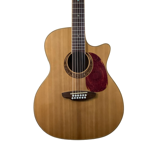 Used Luna MUS-GAC-12 Acoustic Guitar Natural 40083-S000152243