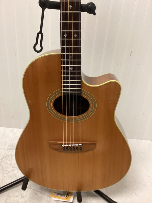 Used Fender MONTARA Solid Top Acoustic Guitar Natural 40107-S000152478