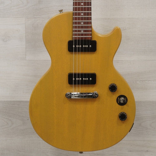 Used Epiphone Les Paul Special I P90 Electric Guitar Yellow 40015-S000327265