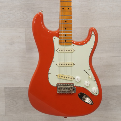 Used Squier Classic Vibe 50s Stratocaster Electric Guitar Red 40015-S000327264
