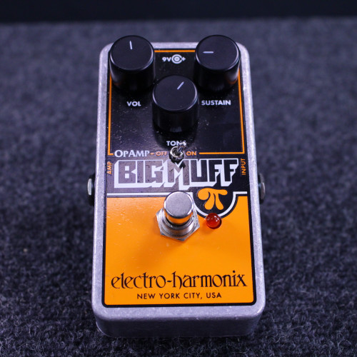 Used Electro Harmonix (E/H) OP AMP BIG MUFF Distortion Pedal 40123-S000130014