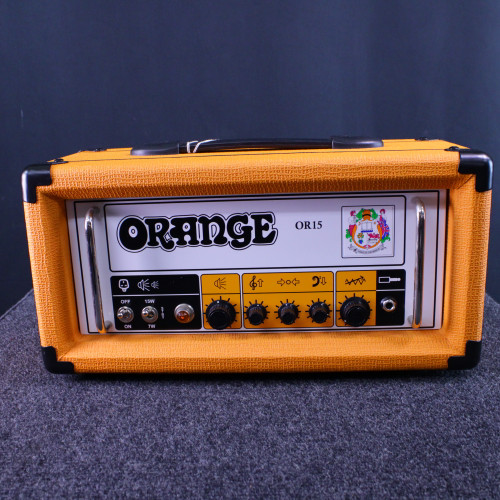 Used Orange OR15 TUBE HEAD Tube Guitar Amplifier Head 40123-S000130018