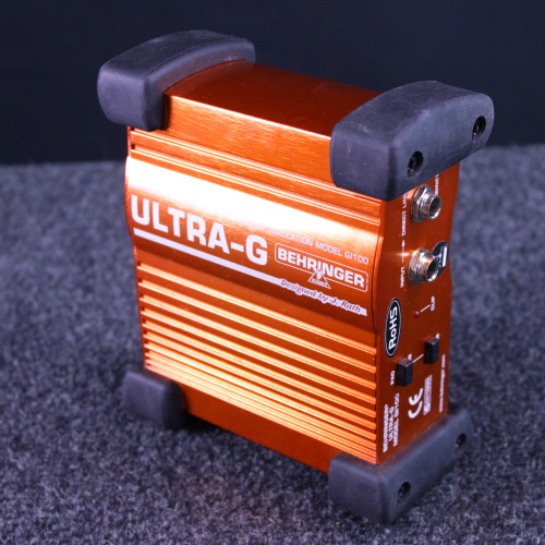 Used Behringer ULTRA-G GI100 DI/CAB SIM PEDAL Pro Sound Product 40123-S000130030