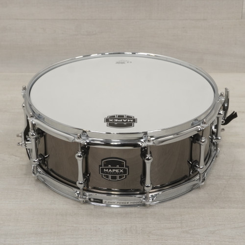 Used Mapex 14x5.5 Armory Series Tomahawk Steel Snare Drum 40015-S000327281
