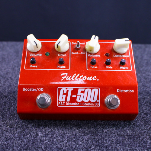 Used Fulltone GT-500 BOOST/DRIVE Overdrive Pedal 40123-S000130049