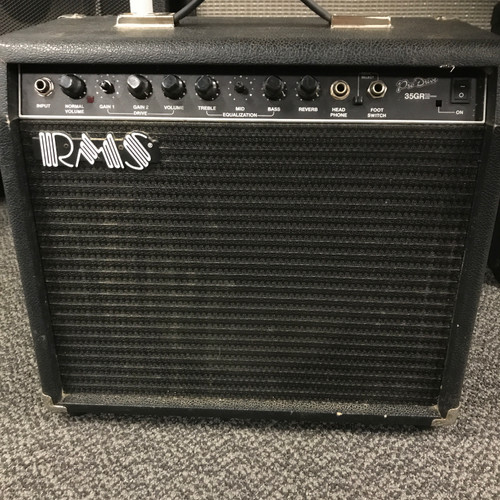 Vist Large View of Product Image Which is Used RMS PRO DRIVE 35GR 1 x 10 Solid State Amplifier 1 x 10