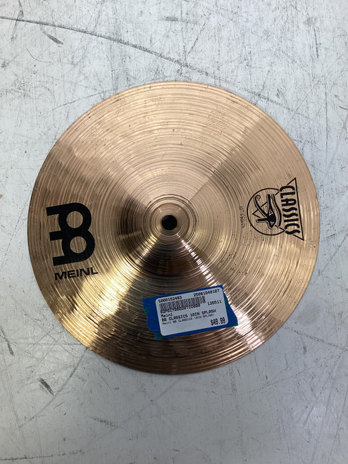 Used Meinl BB CLASSICS 10IN SPLASH Splash Cymbal 10" 40107-S000152493
