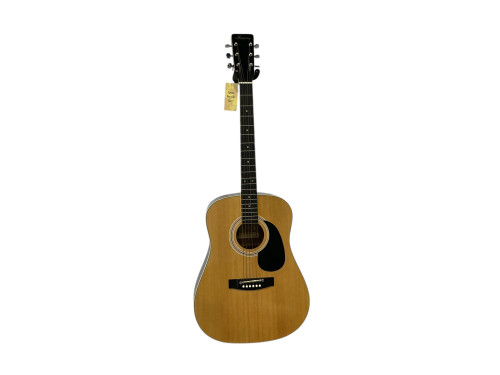 Used Harmony H166W Laminate Top Acoustic Guitar Wood 40009-S000305737