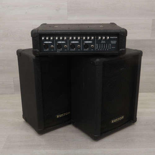 Used Kustom KPM4100 Powered Mixing Head with Speakers 40015-S000327335