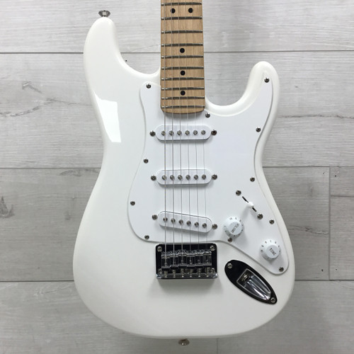 Used Squier Mini Stratocaster Electric Guitar White 40051-S000115000