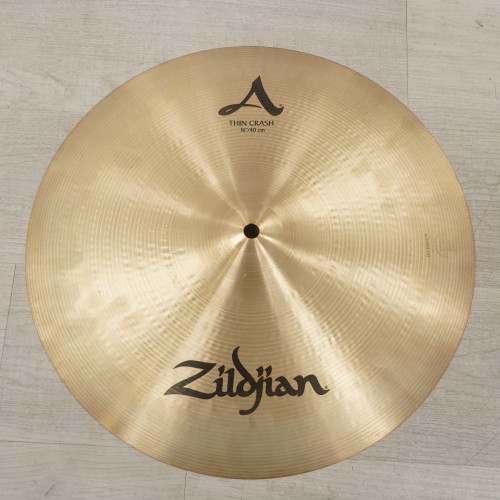 Used Zildjian 16" A Thin Crash Cymbal 40015-S000327351